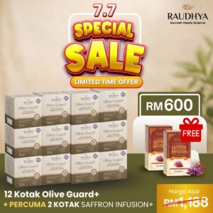 7.7 SPECIAL PROMO - 12 FREE 2 SAFFRON